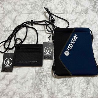 ボルコム(volcom)の2個セット‼️ ボルコム 財布 コインケース  ウエットスーツ生地サコッシュ(その他)