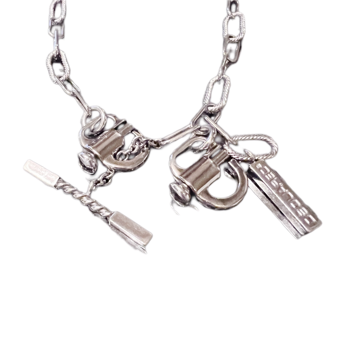 ★DSQUARED2 ディースクエアード 2way ロープチェーンネックレス