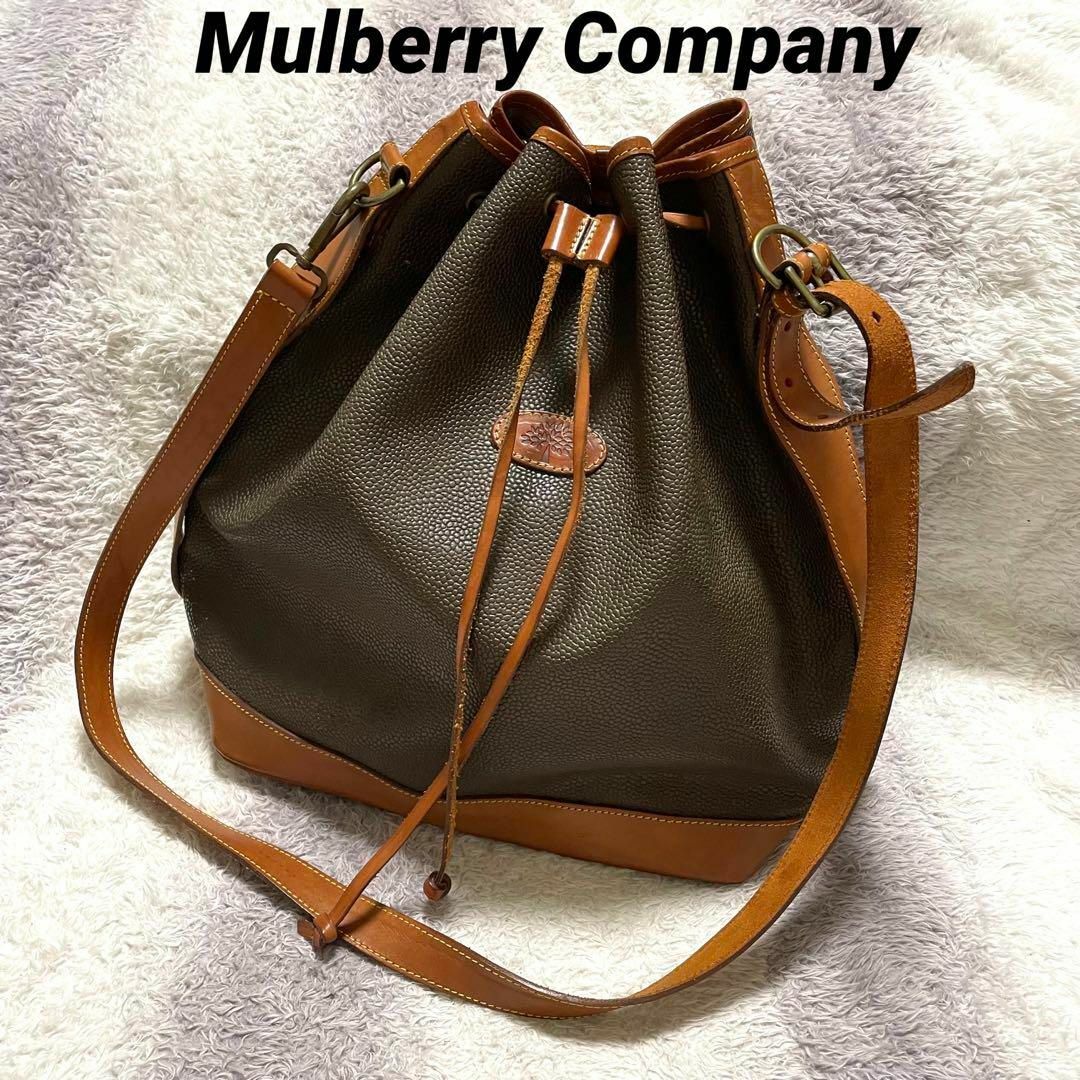 バッグb164k マルベリー Mulberry ショルダーバッグ 大容量 出張 旅行