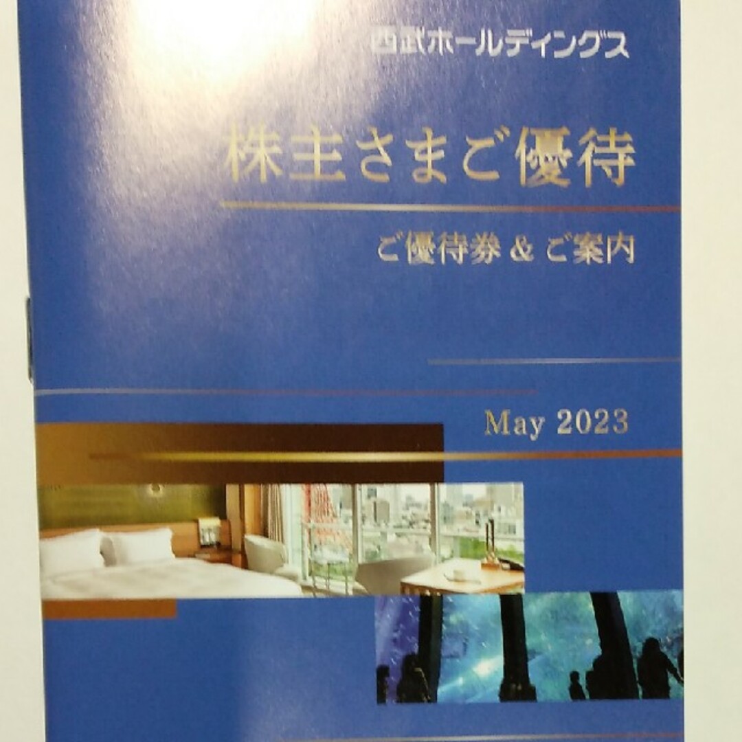 西武HD株主優待冊子1冊