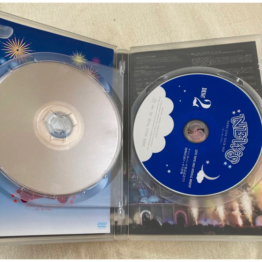 NEWS　LIVE TOUR 2012　美しい恋にするよ　通常盤　DVD