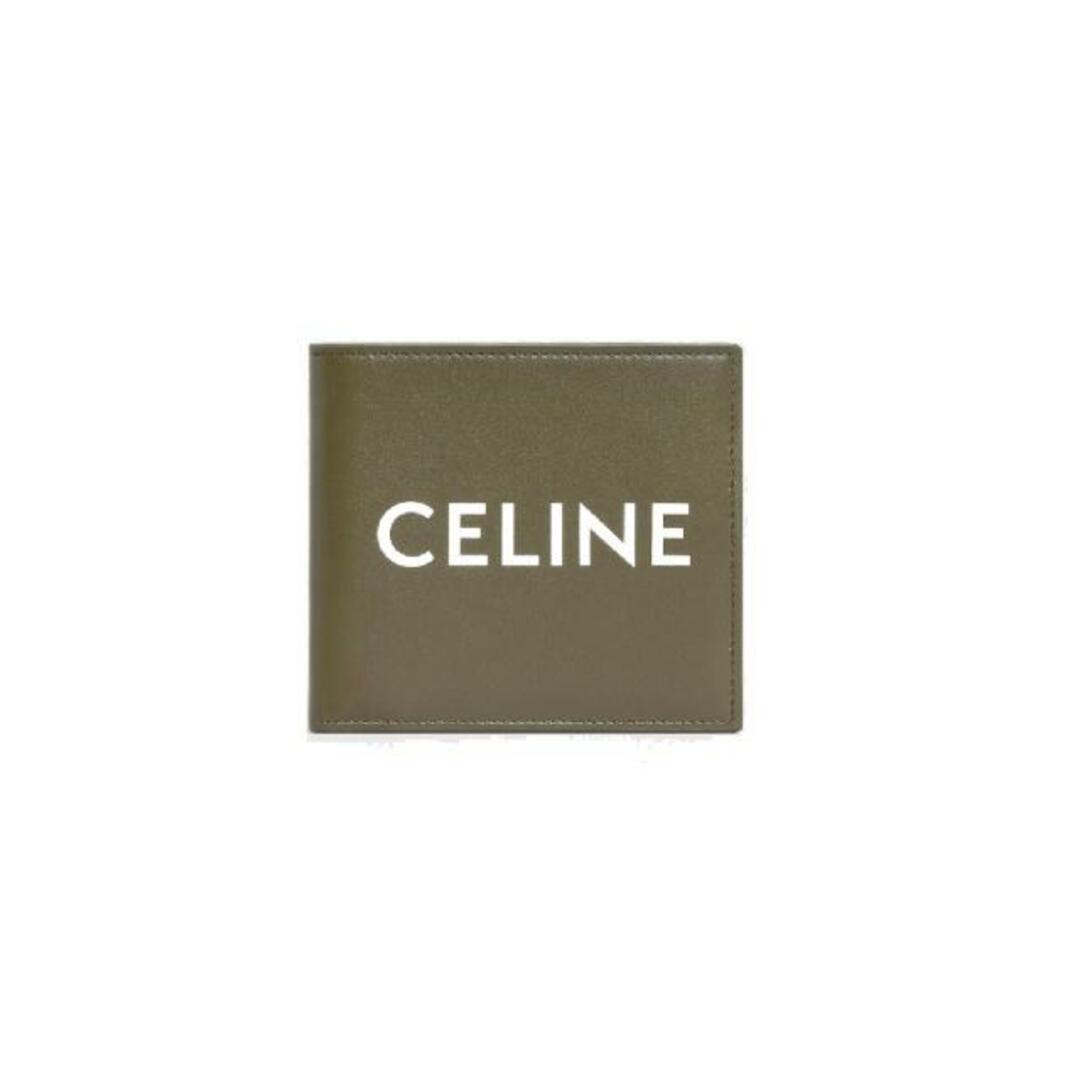 CELINE 10B653DME CELINEプリント バイフォールド ウォレット