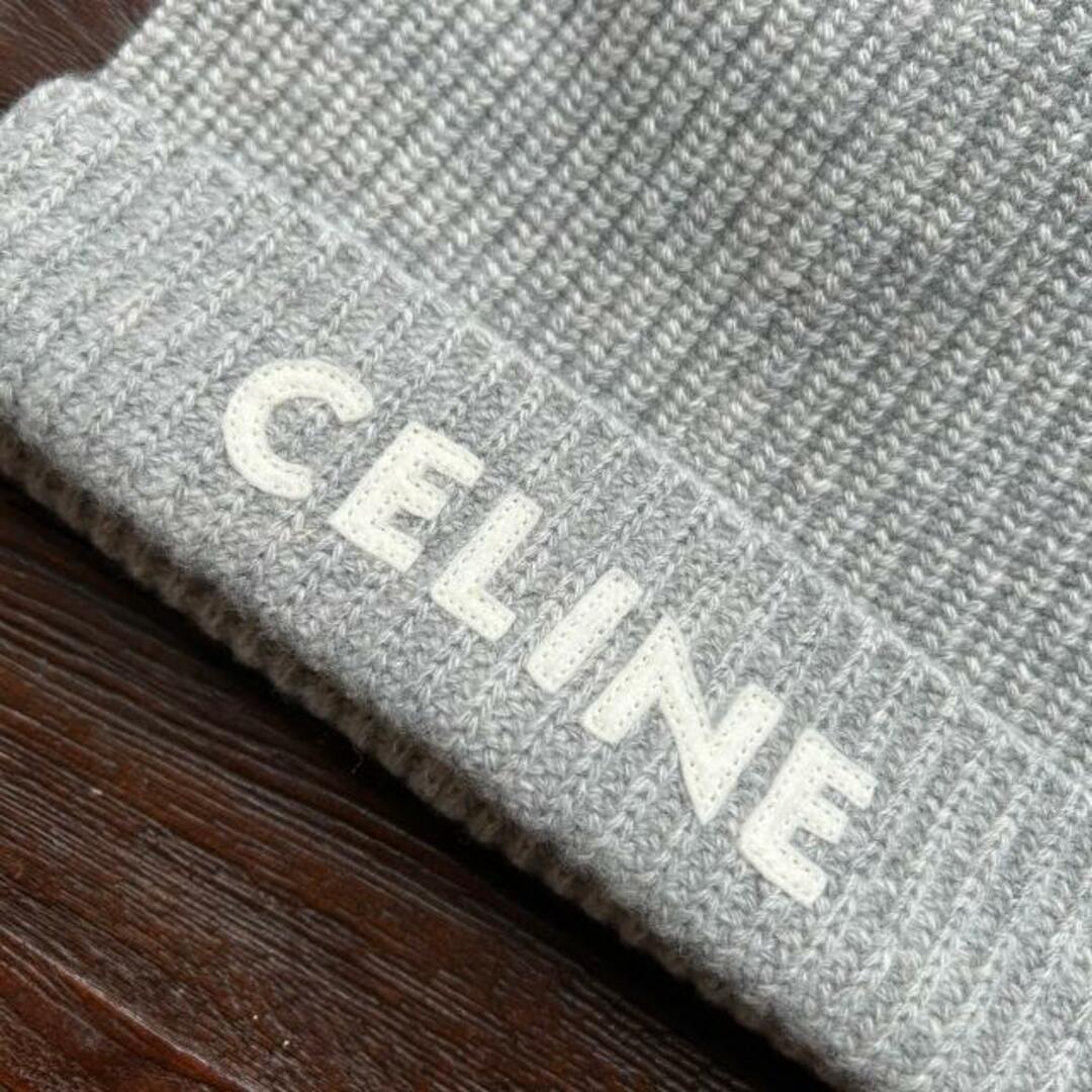 CELINE - CELINE(セリーヌ) 2A25R423P CELINE ニット帽 リブ編み CELINE - CELINE(セリーヌ) 2A25R423P CELINE ニット帽 リブ編み