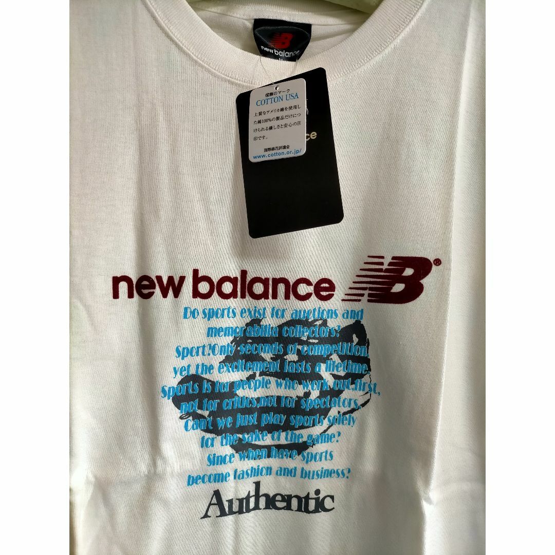 New Balance(ニューバランス)のニューバランス　バックプリントTシャツ Mサイズ⑦ レディースのトップス(Tシャツ(半袖/袖なし))の商品写真