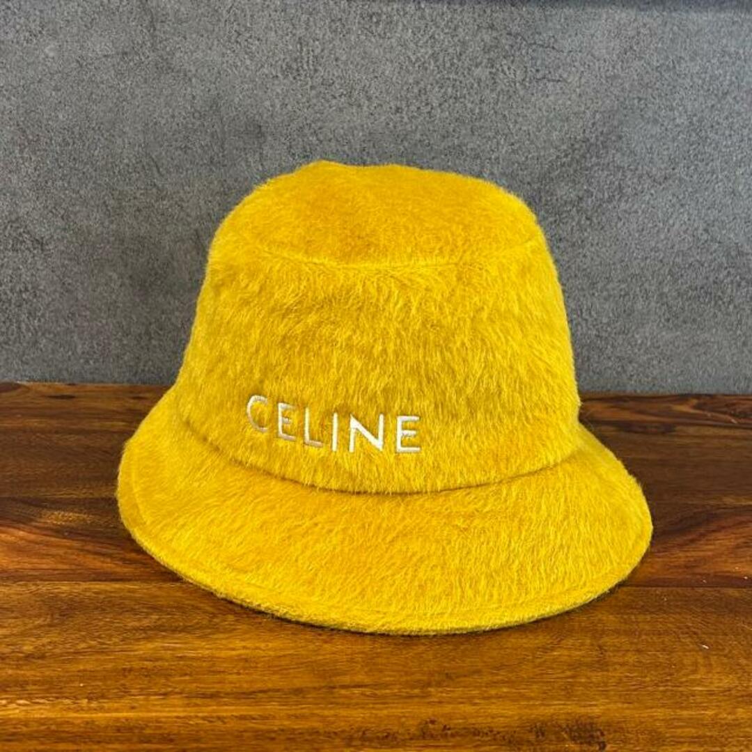 CELINE(セリーヌ) 2AUO4925R CELINE バケットハット ファジーウール Sunshine