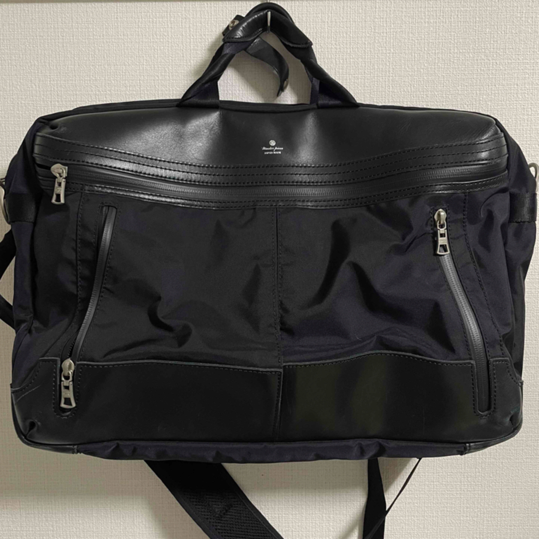 master-piece(マスターピース)の美品　マスターピース　master-piece ストリーム　3way ブラック メンズのバッグ(ビジネスバッグ)の商品写真