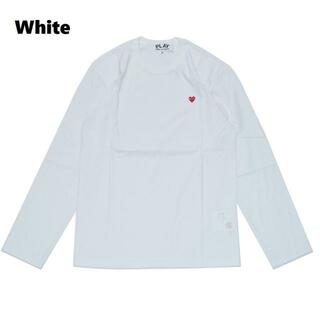 コムデギャルソン(COMME des GARCONS)のコムデギャルソン AZ-T308 MENS LONG SLEEVE T-SHIRT White(Tシャツ/カットソー(七分/長袖))