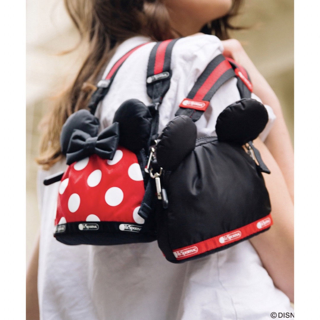 LeSportsac(レスポートサック)の【新品】ディズニー×レスポートサック ミニー クロスボディ Disney 100 レディースのバッグ(ショルダーバッグ)の商品写真