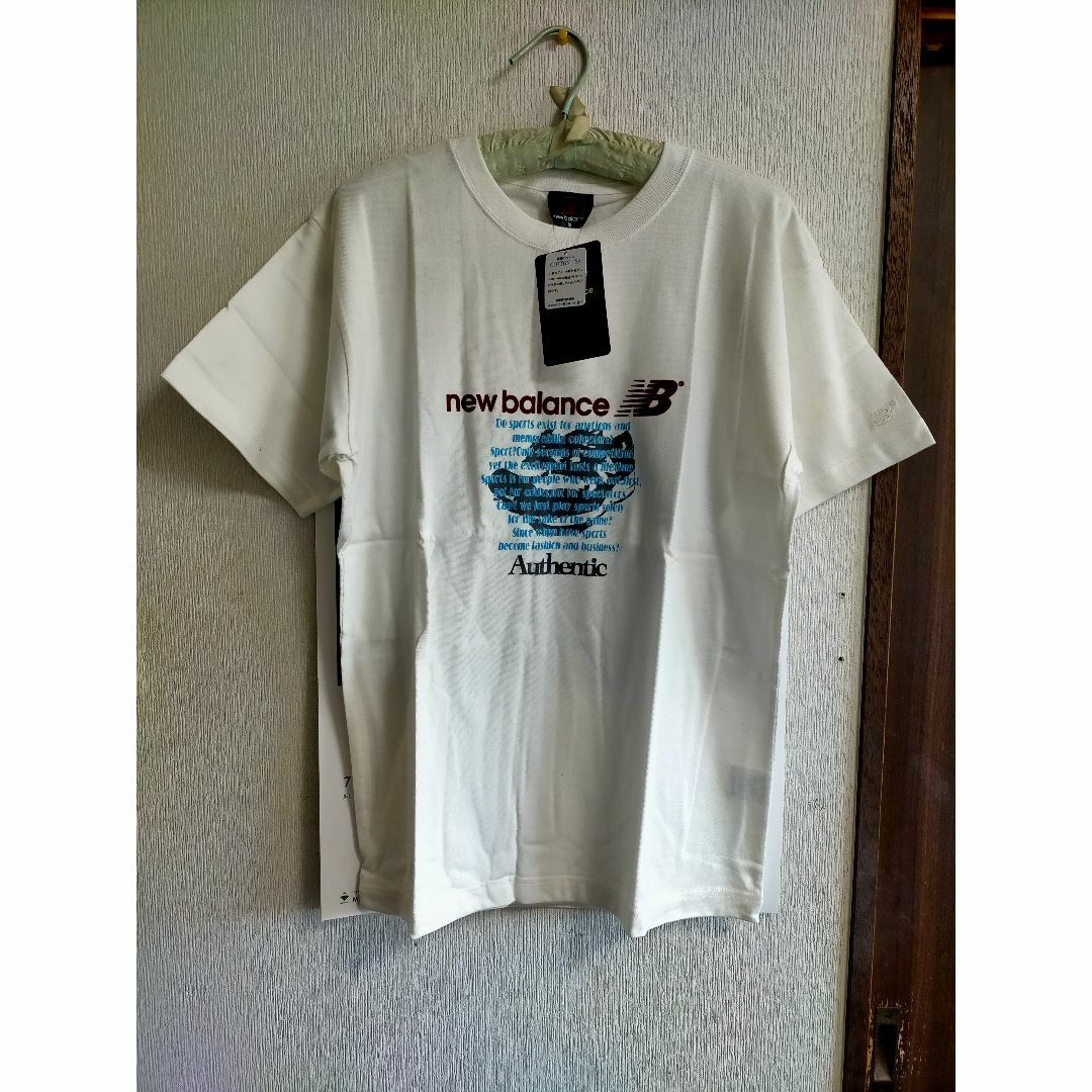 New Balance(ニューバランス)の【夏物】ニューバランス　バックプリントTシャツ Mサイズ⑨ レディースのトップス(Tシャツ(半袖/袖なし))の商品写真