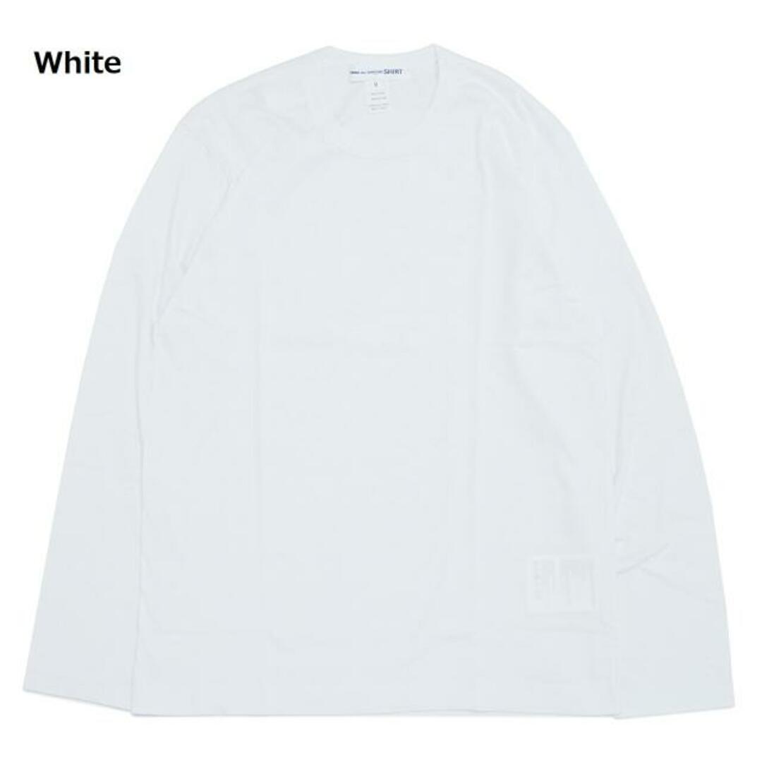 COMME des GARCONS(コムデギャルソン) FZ-T001 ロングスリーブ T-SHIRT White