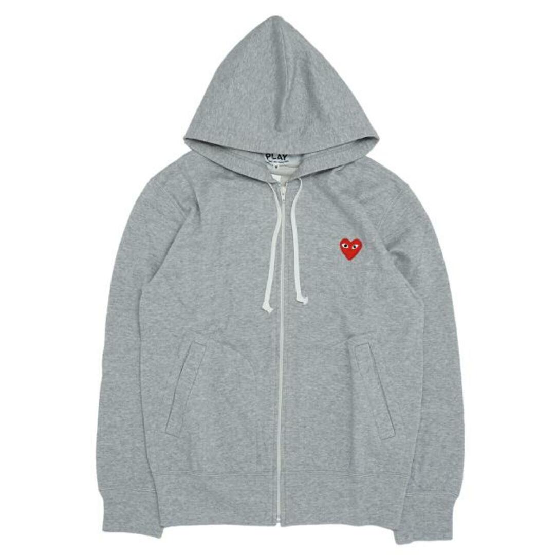 COMME des GARCONS(コムデギャルソン)のCOMME des GARCONS(コムデギャルソン) AZ-T168 MEN??RED HEART パーカー Grey メンズのトップス(パーカー)の商品写真