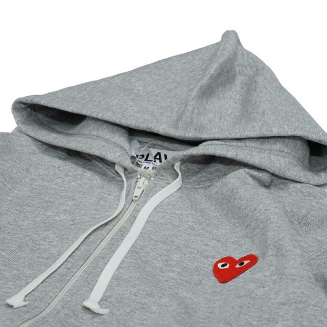 COMME des GARCONS(コムデギャルソン)のCOMME des GARCONS(コムデギャルソン) AZ-T168 MEN??RED HEART パーカー Grey メンズのトップス(パーカー)の商品写真