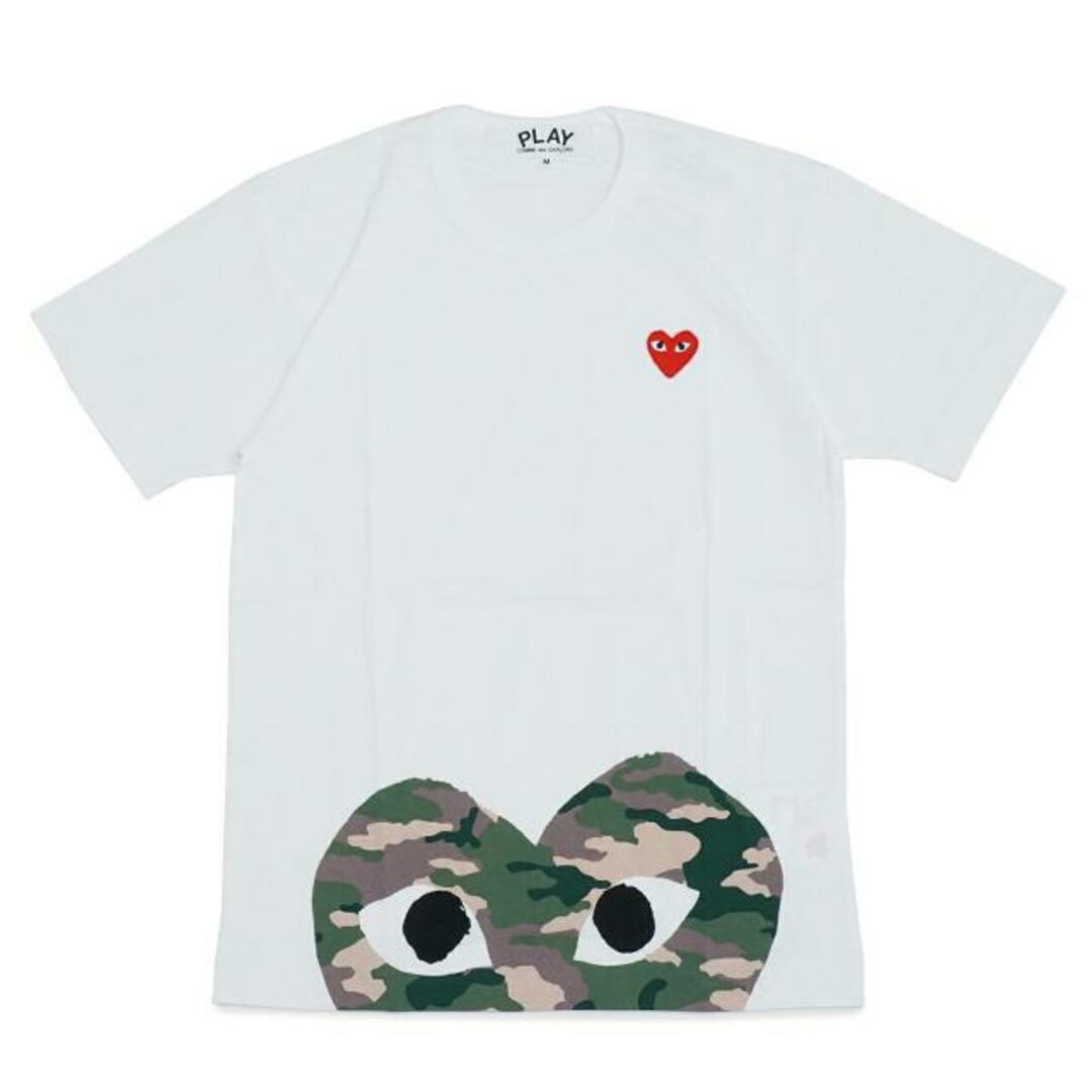 COMME des GARCONS(コムデギャルソン) AZ-T244 MEN PLAY CAMOUFLAGE T-SHIRT White