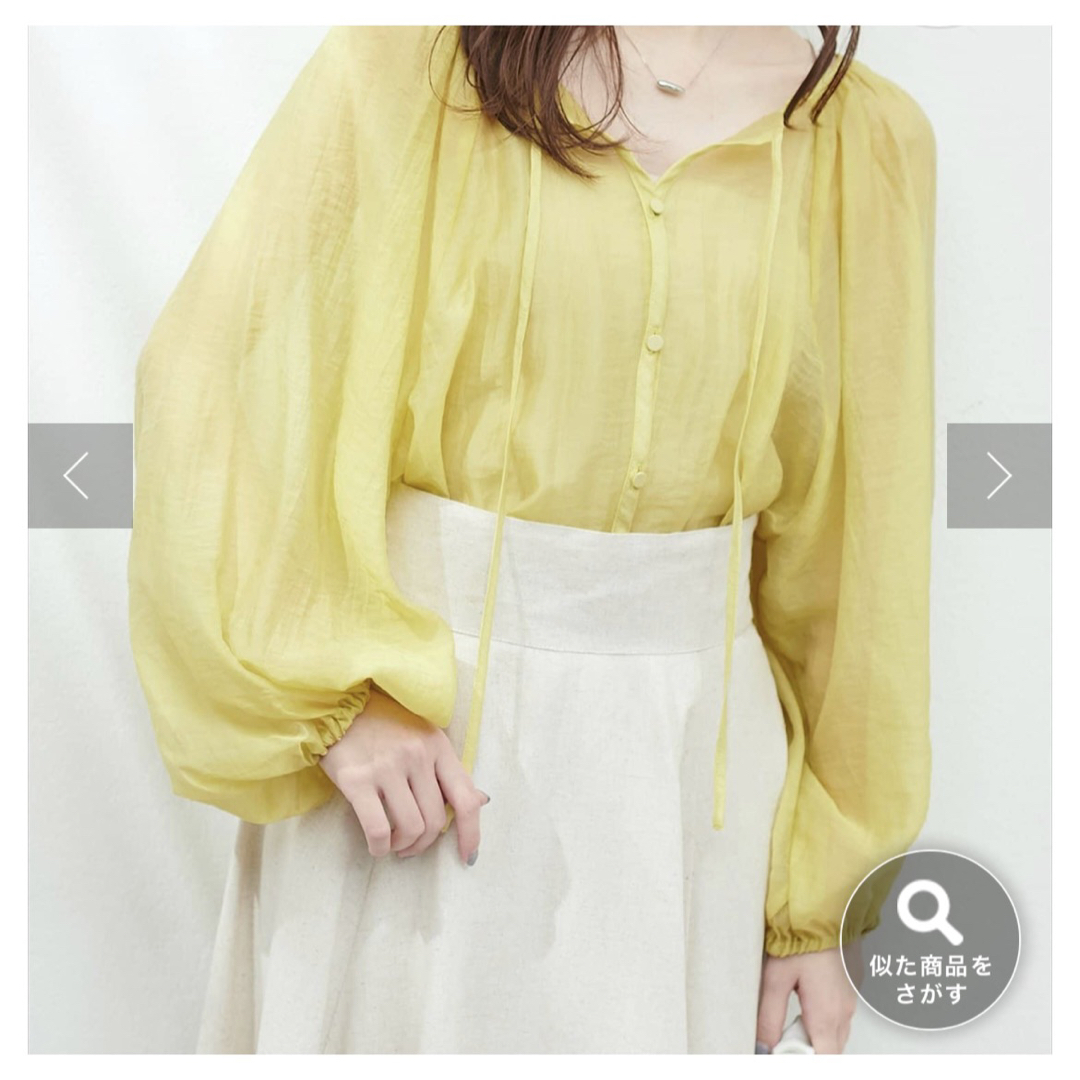 natural couture - 【美品】natural couture シアーローンボリューム