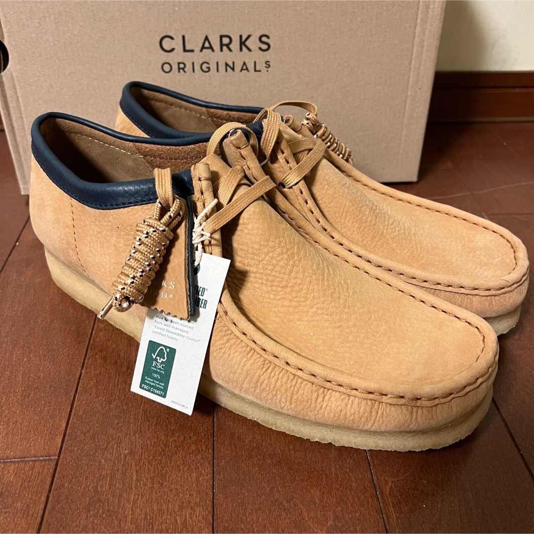 Clarks - [未使用] CLARKS ワラビー 定番カラー イエロー‼️の通販 by