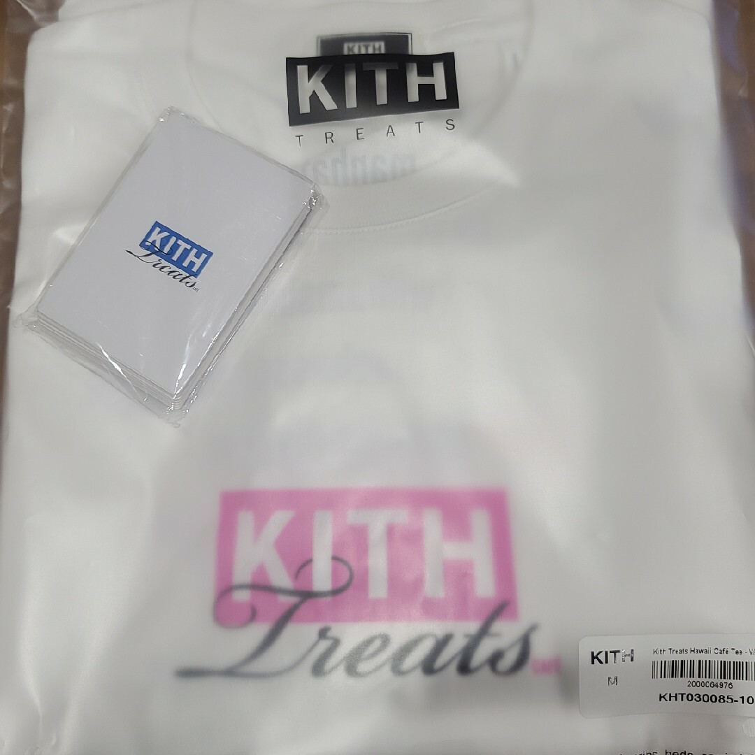 Kith Treats Cafe Tee HAWAII PINK Lサイズ