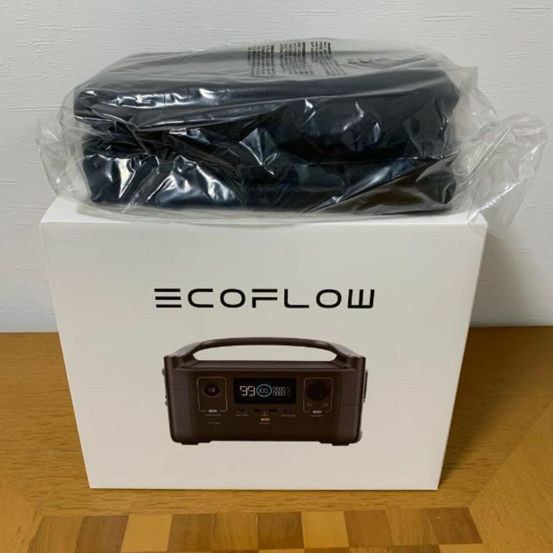 【新品】EcoFlowRIVER 288Wh ポータブル電源 収納バッグ付 スポーツ/アウトドアのアウトドア(その他)の商品写真