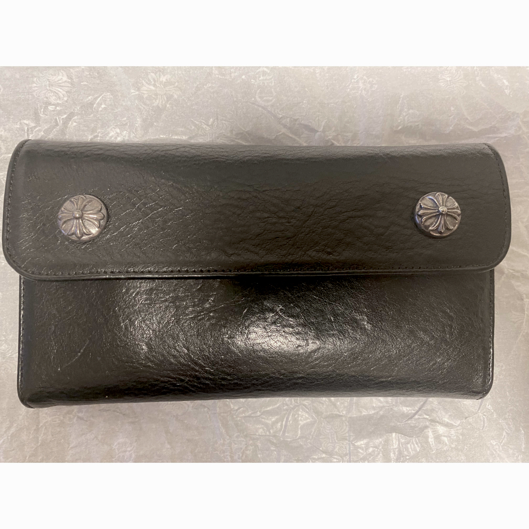 【美品】CHROME HEARTS WAVE ウォレット