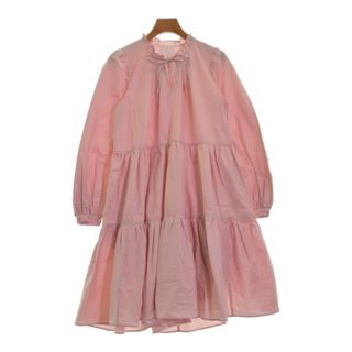 ジルスチュアート(JILLSTUART)のJILLSTUART ジルスチュアート ワンピース 0(XS位) ピンク 【古着】【中古】(ひざ丈ワンピース)