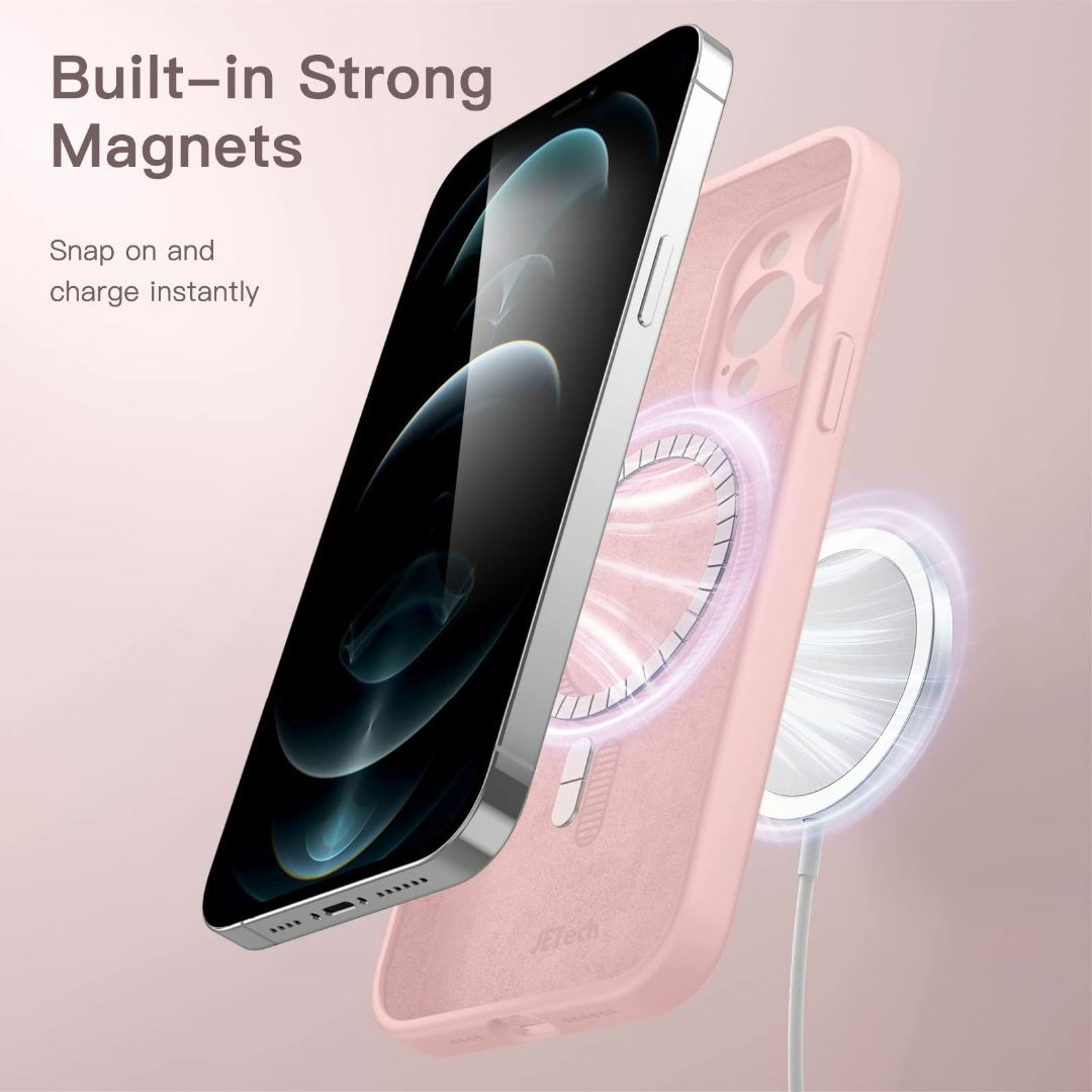 【色:ピンク】JEDirect iPhone 12 Pro Max 6.7インチ スマホ/家電/カメラのスマホアクセサリー(その他)の商品写真