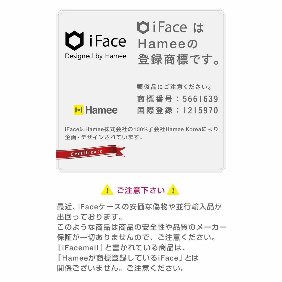 【サイズ:iPhone8/7/6s/6_色:ブラック】iFace iPhone8約033mm付属品