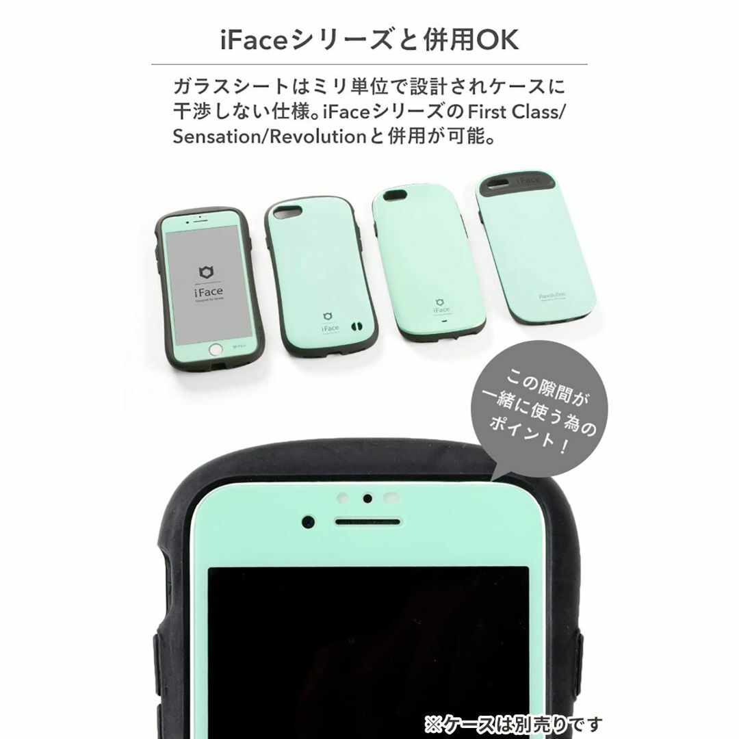 【サイズ:iPhone8/7/6s/6_色:ブラック】iFace iPhone8約033mm付属品