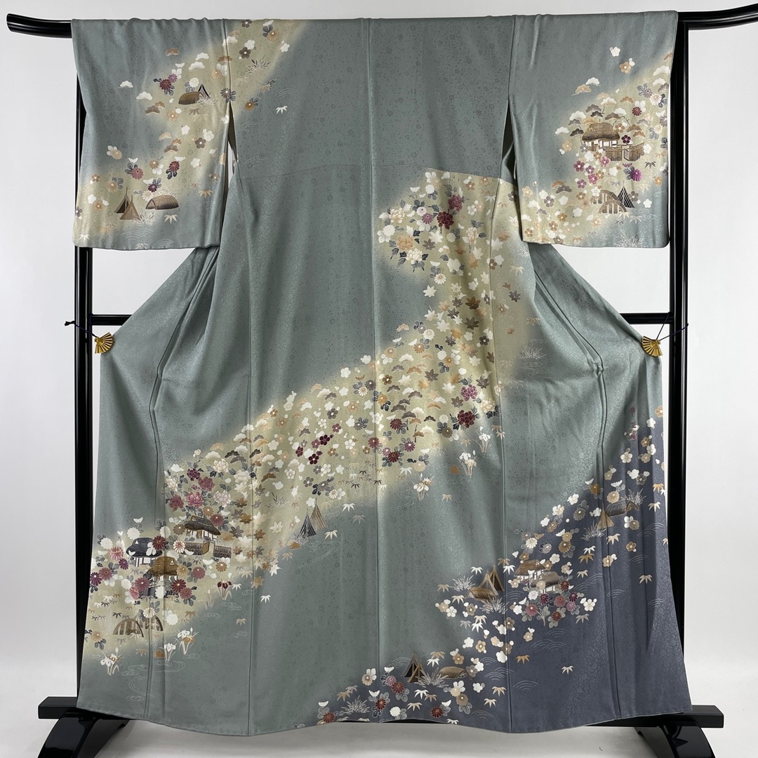 訪問着 美品 逸品 身丈161.5cm 裄丈67cm 正絹