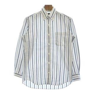 アクアスキュータム(AQUA SCUTUM)のAQUASCUTUM ドレスシャツ -(S位) 白等(ストライプ) 【古着】【中古】(シャツ)