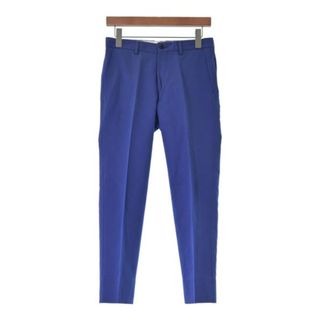 アクアスキュータム(AQUA SCUTUM)のAQUASCUTUM アクアスキュータム スラックス 73(XS位) 青 【古着】【中古】(スラックス)