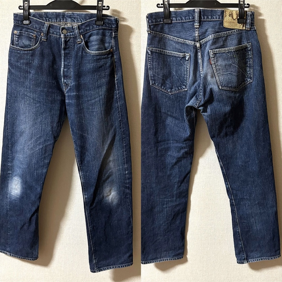 Sugar Cane - W75-股下75cm!シュガーケーン 古着青耳セルビッチ Sugar Cane - W75-股下75cm!シュガーケーン 古着青耳セルビッチ