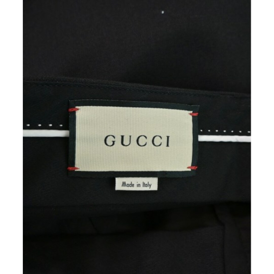 Gucci - GUCCI グッチ スラックス 48(L位) 黒 【古着】【中古】の通販