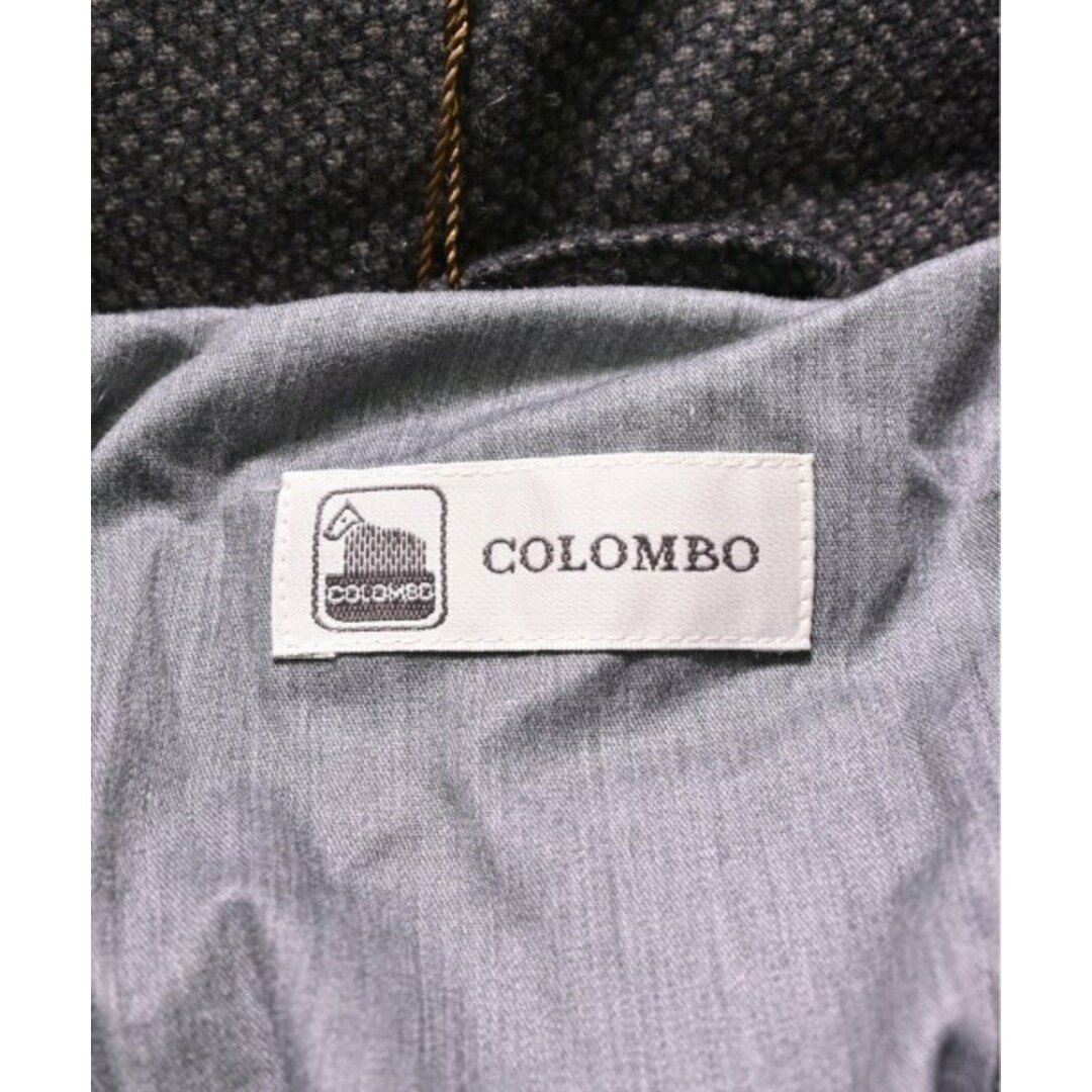 COLOMBO(コロンボ)のCOLOMBO ダウンジャケット/ダウンベスト 48(L位) こげ茶(総柄) 【古着】【中古】 メンズのジャケット/アウター(ダウンジャケット)の商品写真