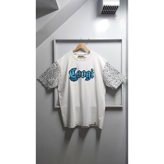 【希少】クージー COOGI 半袖 Tシャツ 白 ホワイト XL 刺繍ロゴ.