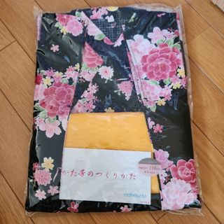 マザウェイズ(motherways)のマザウェイズの浴衣　花柄　110(甚平/浴衣)