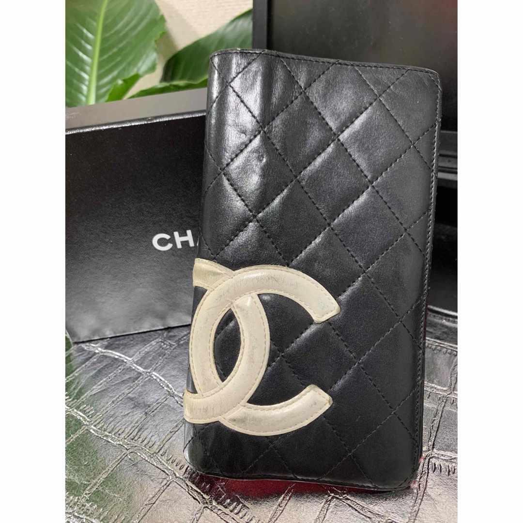 CHANEL(シャネル)のシャネルカンボンライン長財布 レディースのファッション小物(財布)の商品写真