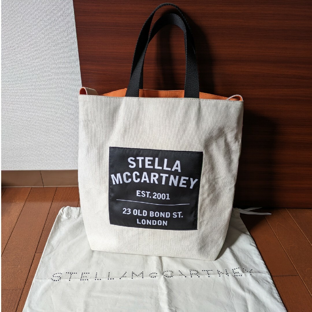 STELLA MCCARTNEY 2WAYロゴキャンバストートバッグ tic-guinee.net