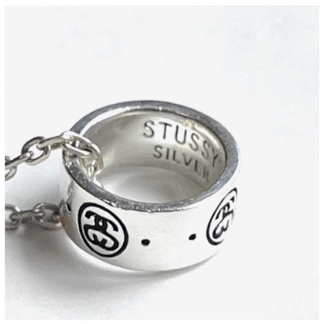 STUSSYステューシーSSリンクsilverネックレス | hartwellspremium.com