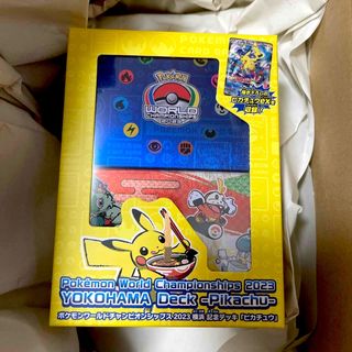 ポケモン(ポケモン)のポケモンワールドチャンピオンシップス 2023横浜 記念デッキ ピカチュウ(Box/デッキ/パック)