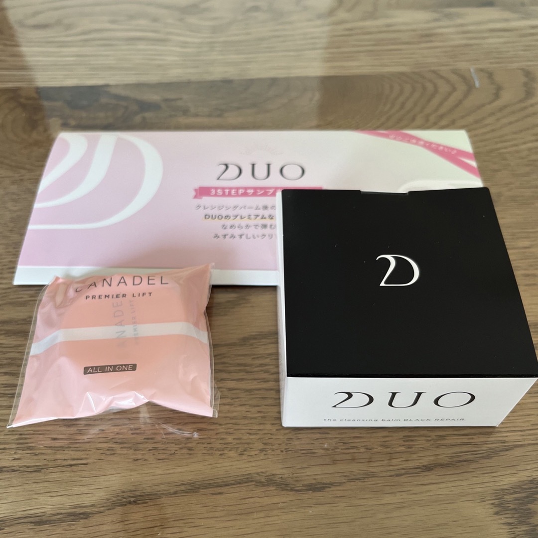 DUO - おまけ付き3点セット❤️DUO クレンジングバーム ブラックリペア