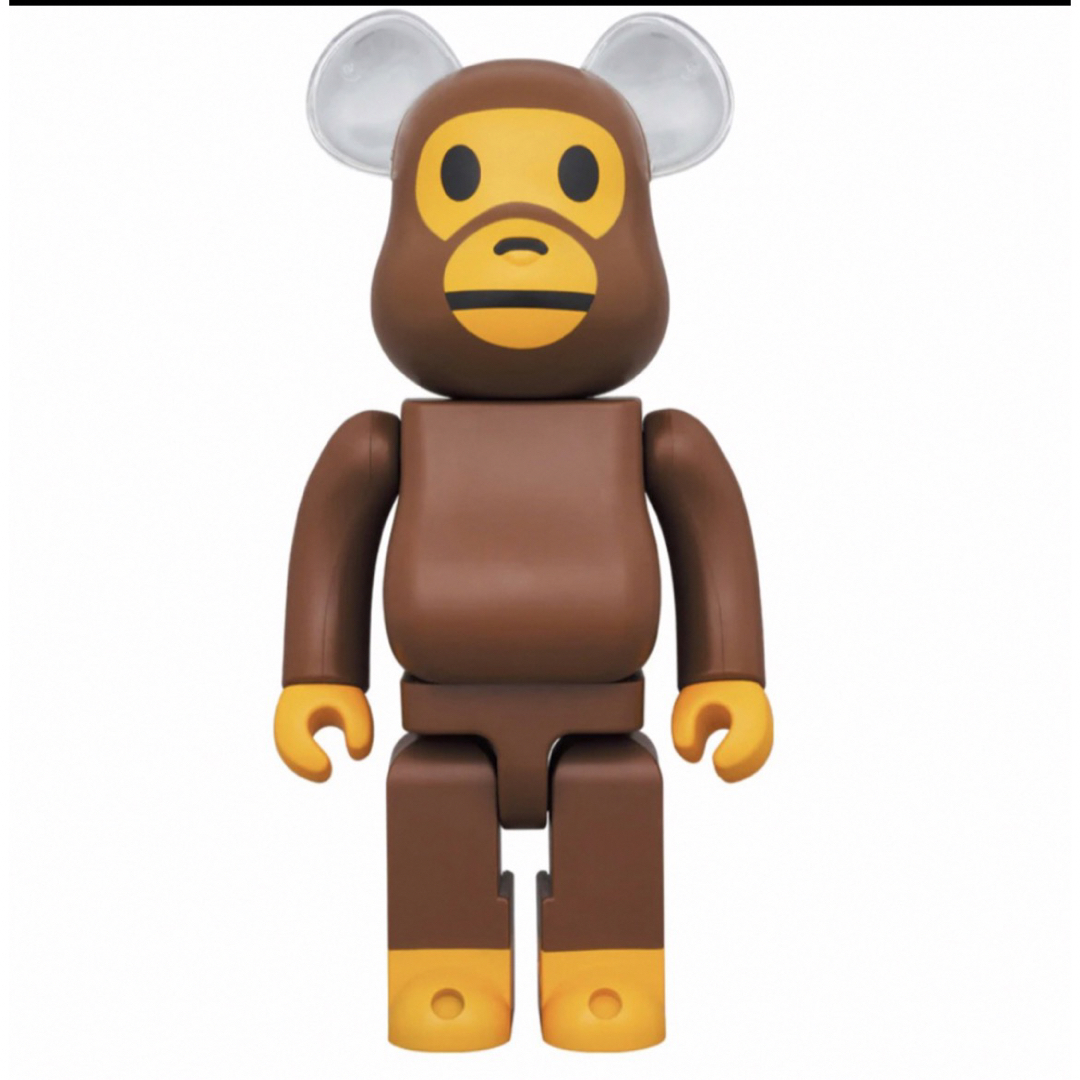 BE@RBRICK BABY MILO(R) EAR CLEAR Ver400％ エンタメ/ホビーのフィギュア(その他)の商品写真