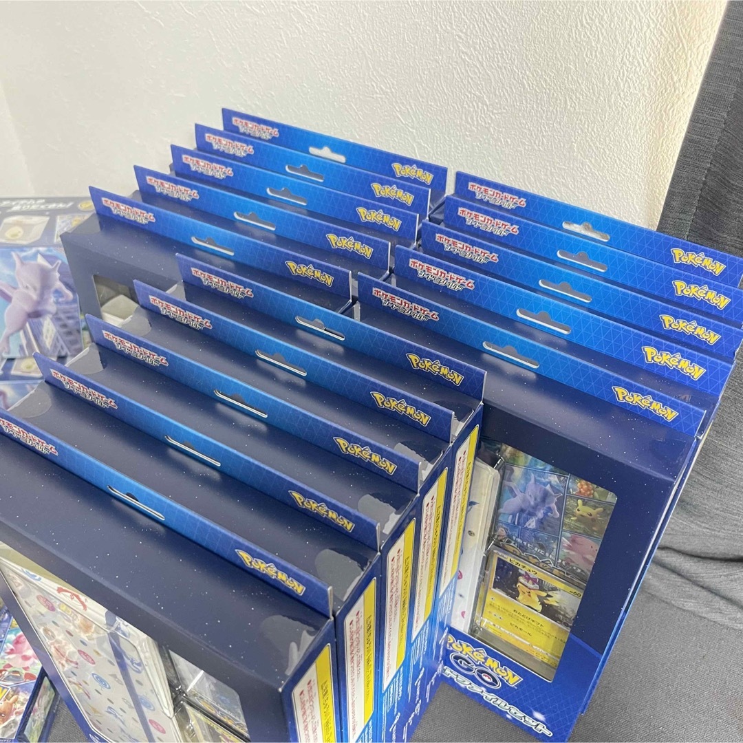 スペシャルセット言語ポケモンカード ポケモンGO BOX スペシャルセット カードファイルセット