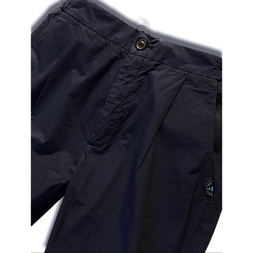 T-JACKET】 ガーメントダイ1プリーツパンツ サイズS 新品未使用の通販