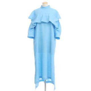 イッセイミヤケ(ISSEY MIYAKE)の【中古】イッセイミヤケ ISSEY MIYAKE 2023年春夏 ロングワンピース ライトブルー【サイズ表記なし（M位）】【レディース】(ロングワンピース/マキシワンピース)