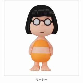 ピーナッツ(PEANUTS)のスヌーピー70周年ピーナッツガチャガチャミニチュアグッズフィギュア人形マーシー(アニメ/ゲーム)