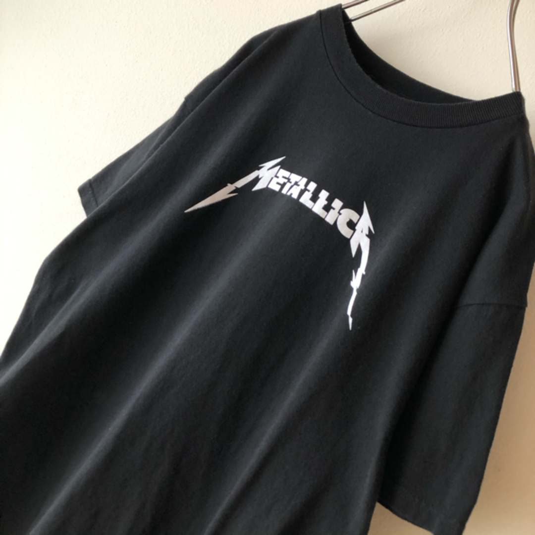 【定番】 METALLICA メタリカ 両面プリント Tシャツ コピーライト