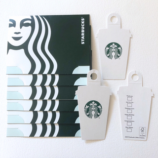 スターバックス(Starbucks)のStarbucksメッセージカード•封筒(カード/レター/ラッピング)