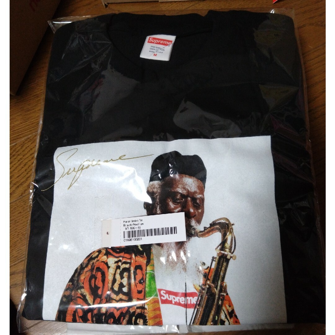 Supreme Pharoah Sanders Tee 黒　Lサイズ