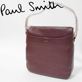 ポールスミス(Paul Smith)の新品 ポールスミス ソフトグレイン ワンショルダーバッグ 定価46200円 赤系(ショルダーバッグ)