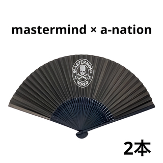 マスターマインドジャパン(mastermind JAPAN)の【未使用】mastermind × a-nation コラボ 限定 スカル 扇子(その他)