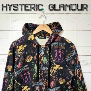 ＊HYSTERIC GLAMOUR ヒスガール サイドジップ パーカー S